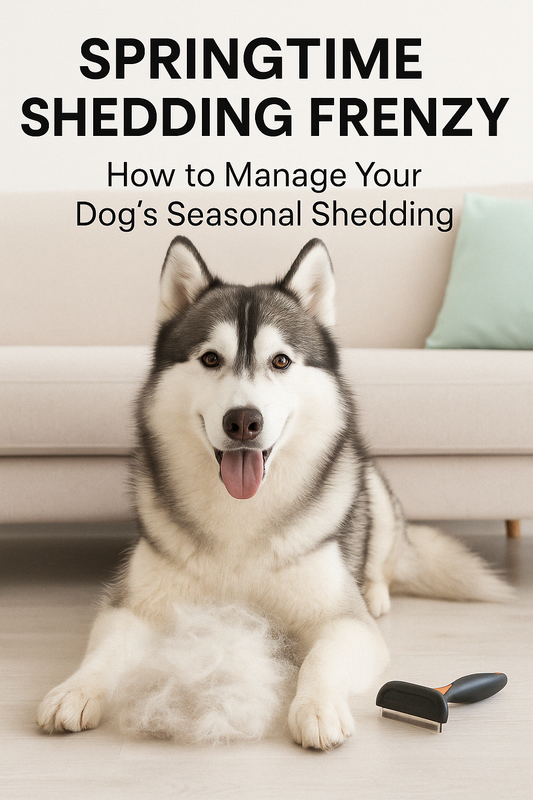 Shedding Season Alert! How to Manage Spring Fur Storms in Long-Haired and Large-Breed Dogs
