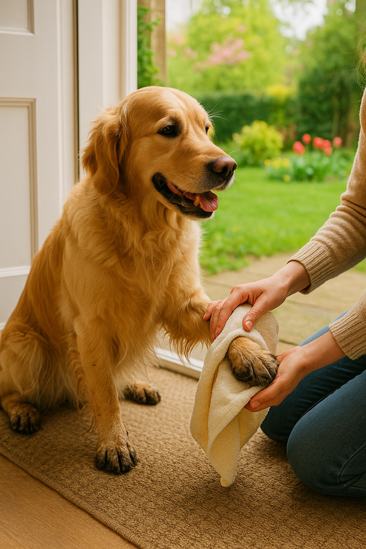 Spring Walks & Clean Paws: How to Care for Your Dog’s Feet After Outdoor Adventures