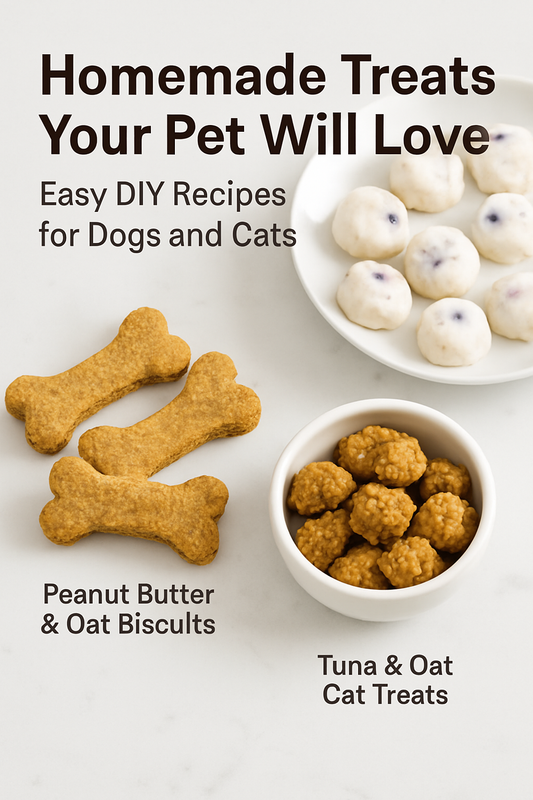 Homemade Treats Your Pet Will Love: Easy DIY Recipes for Dogs and Cats