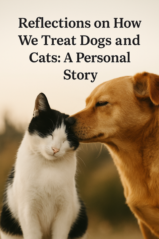 Reflections on How We Treat Dogs and Cats: A Personal Story