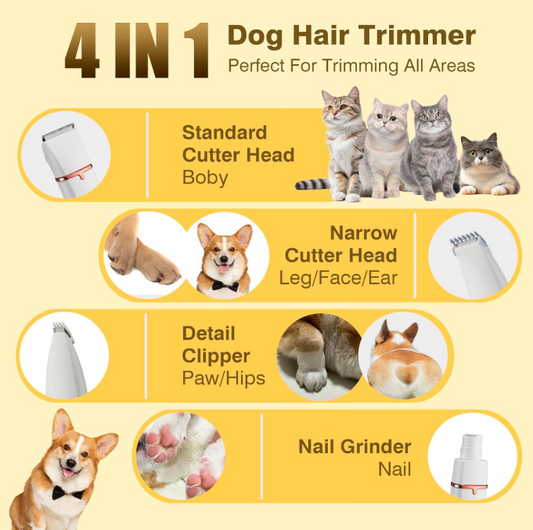 Why U.S. Pet Parents Love the 2025 Petium 4-in-1 Grooming Kit: Quiet, Easy & Vet-Approved