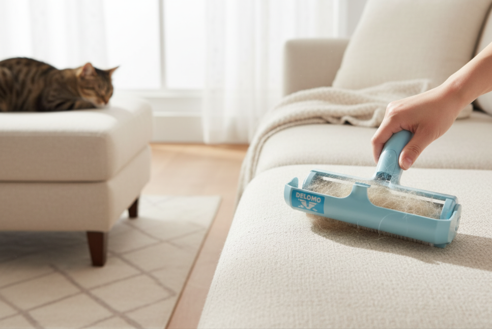 Say Goodbye to Pet Hair: Why the DELOMO Pet Hair Removal Tool Is Every Pet Owner’s Secret Weapon