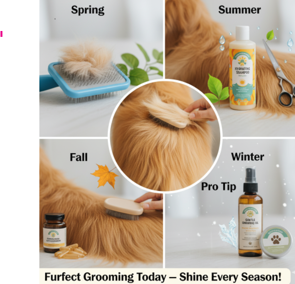 Year-Round Grooming Confidence: How to Keep Your Pet Looking Fresh Every Season
