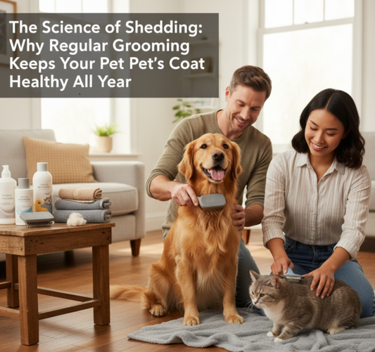 The Science of Shedding: Why Regular Grooming Keeps Your Pet’s Coat Healthy All Year