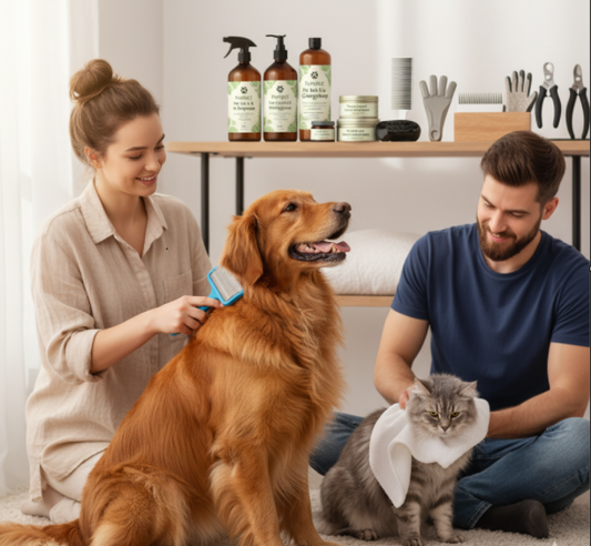 Complete Pet Grooming Guide: Keep Your Dog or Cat Healthy, Clean & Happy Year-Round