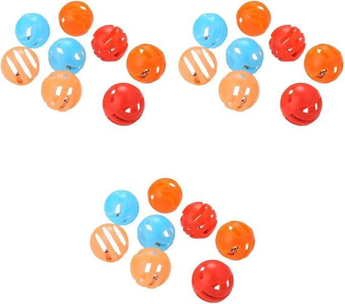 Pcs Cat Ball Toys Pet Bell Toy Cat Bell Ball Pet s s