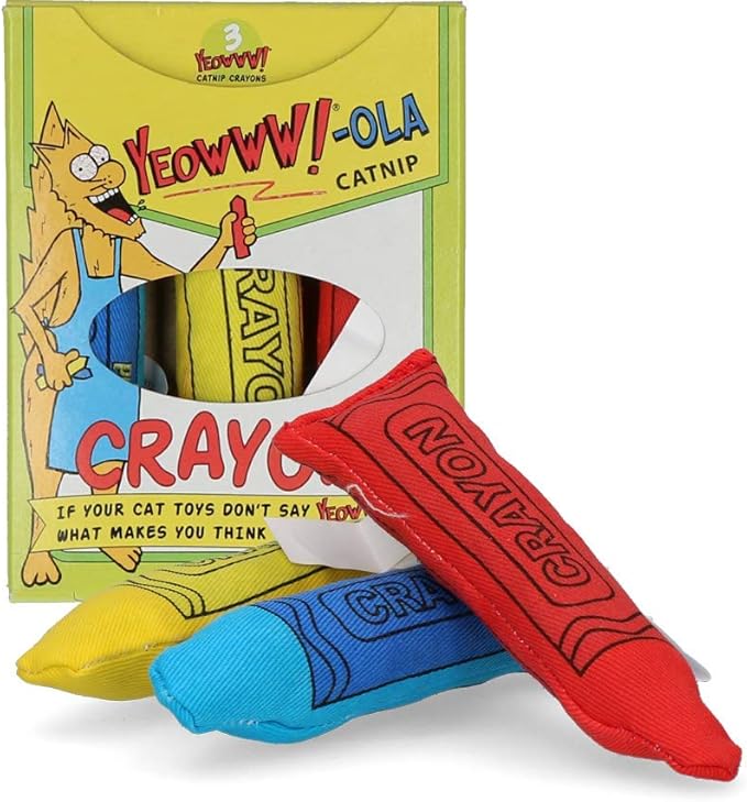 YEOWWW! Catnip Crayon, 3 Count