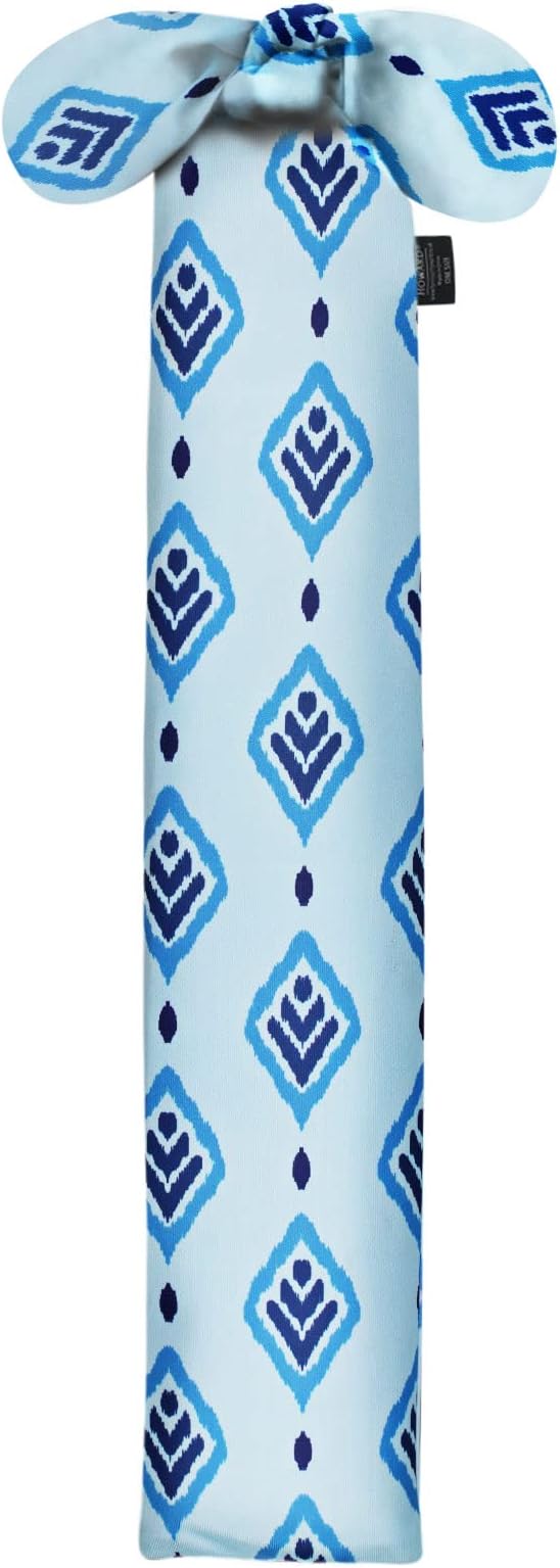 Harrison Howard Stretchy Tail Bag Breathable Horse Tail Guard Slip on Design Protect Horse Tail 2 Strand Closure Straps Keep Tail Clean & Protected 22" L Length Makes Grooming Easy-Nature Aztec