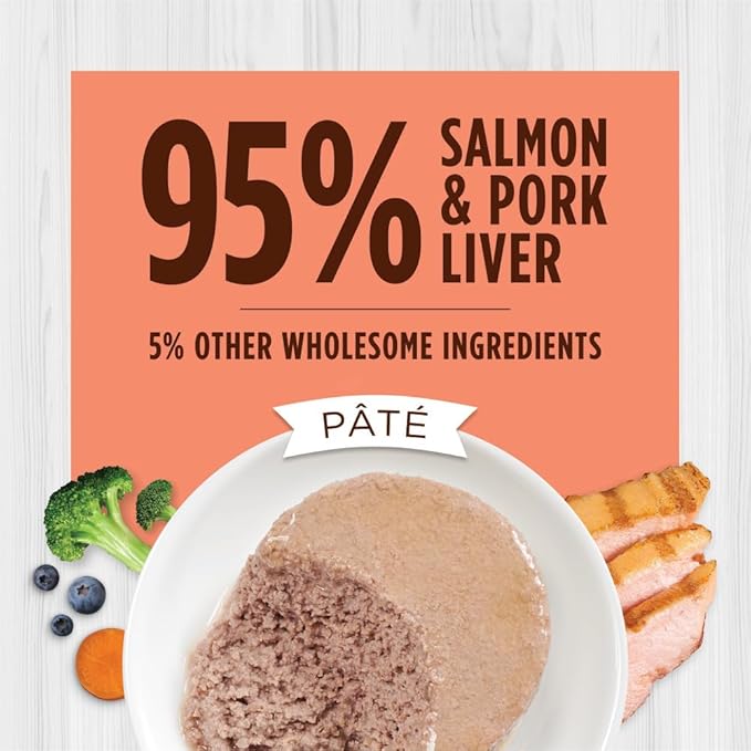 Instinct Original Grain Free Real Salmon Recipe Natural Wet Canned Cat Food by Nature's Variety, 5.5 oz. Cans (Case of 12)