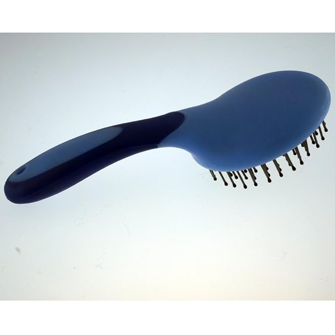 Portable Equine Grooming Tools Kit Horse Care Bag 7 Pieces-Blue