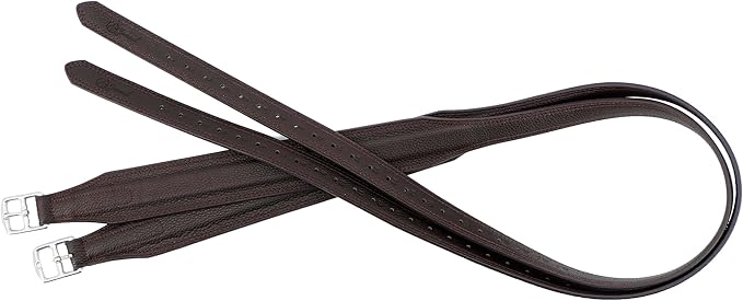 Jeereal Stability Stirrup Leathers for English Saddle Wide Body English Stirrup Leathers for Equestrian Riding