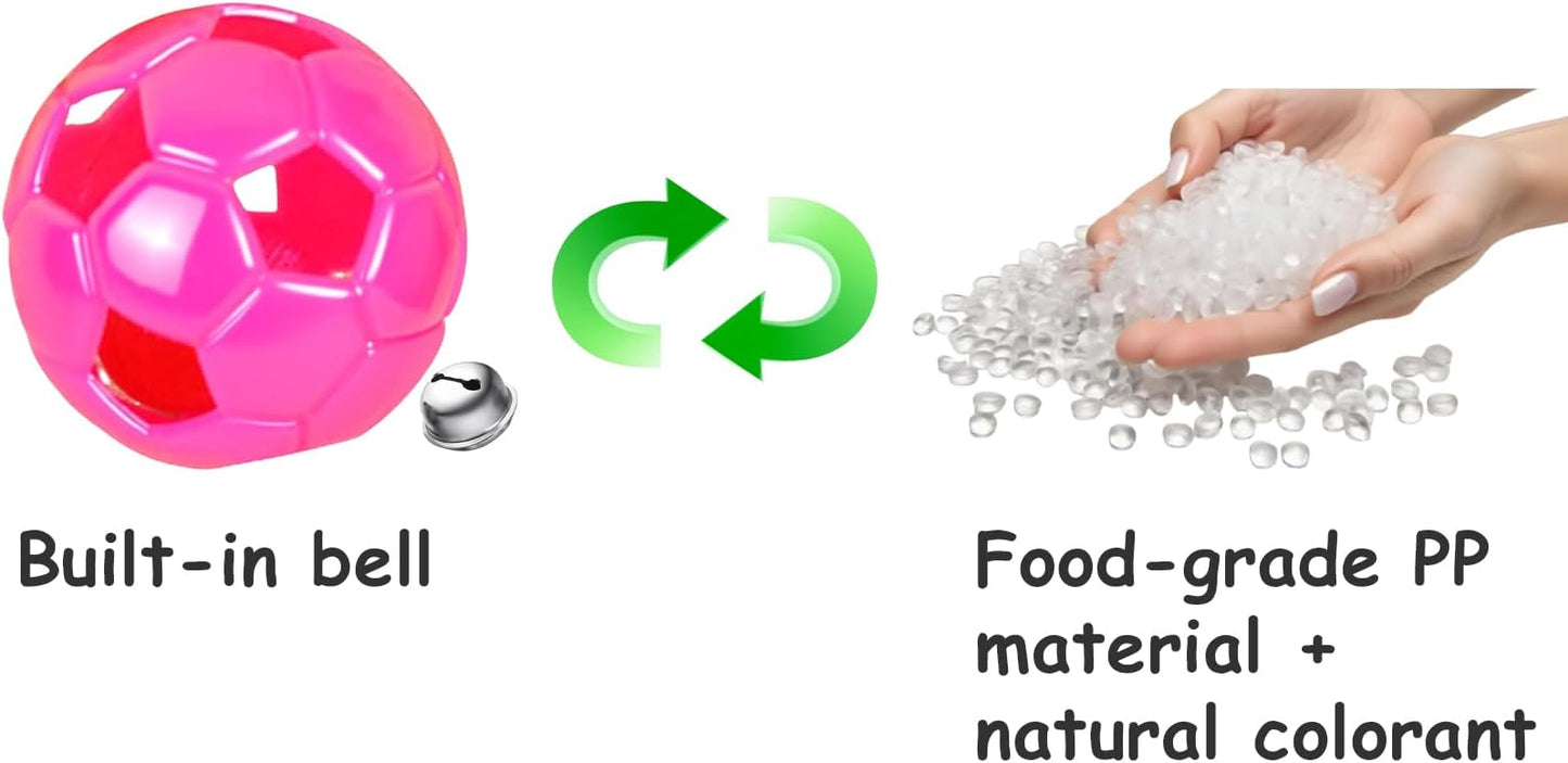 6-Pack Cat Toys for Cats and Kittens, Silly Leap (1.5'', Economy Cat Toy Set)