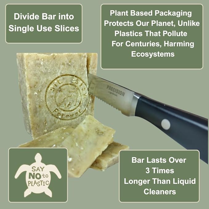 Sit Stay Forever Organic Neem & Hemp Sheath and Udder Cleaner, 7 oz bar.
