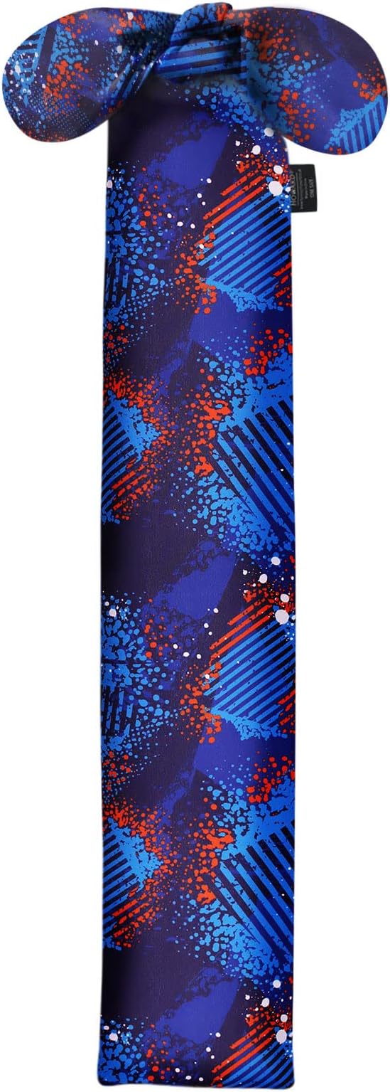 Harrison Howard Stretchy Tail Bag Breathable Horse Tail Guard Slip on Design Protect Horse Tail 2 Strand Closure Straps Keep Tail Clean & Protected 22" L Length Makes Grooming Easy-Chic Blue