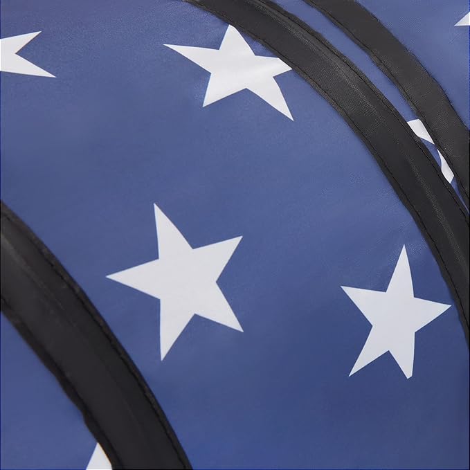 Tempcore 3 Way Collapsible Cat Tunnels, Indoor Cat Toys with Peek Hole & Boredom Breaker Ball for Kittens & Puppies