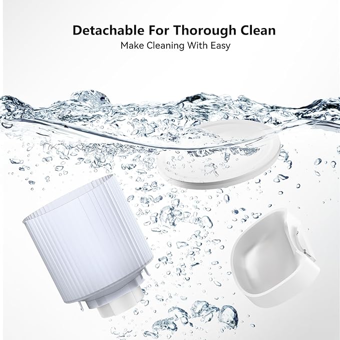 Automatic Cat Feeder: 4L Timed Cats Food Dispenser Programmable 1-6 Meal for Cat and Small Medium Dog- Auto Pet Feeder Dual Power Supply with Desiccant Bag& | Easy to Clean White