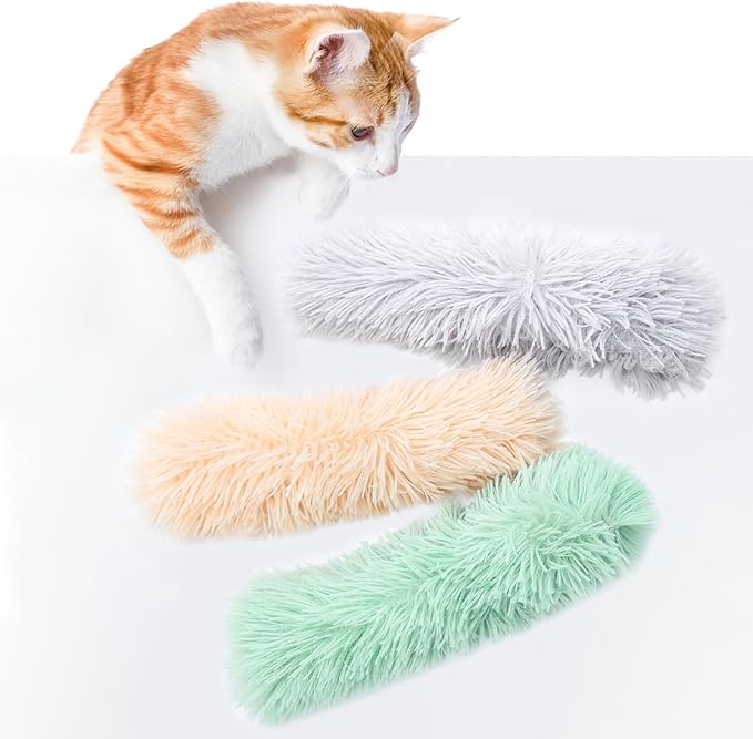 Shudyear Catnip, 3 pcs Indoor cat Toys, Interactive cat Toys for Indoor Cats, Promotes Kitten Exercise, Reduces cat Boredom