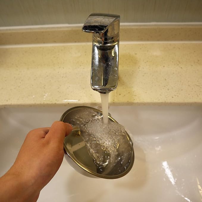 Cat Food Bowls, Cat Bowls Non-Skid and Non-Spill Silicone Pads with PP Stand, Removable Stainless Steel Food and Water Dishes for Cats, Small Size Dogs