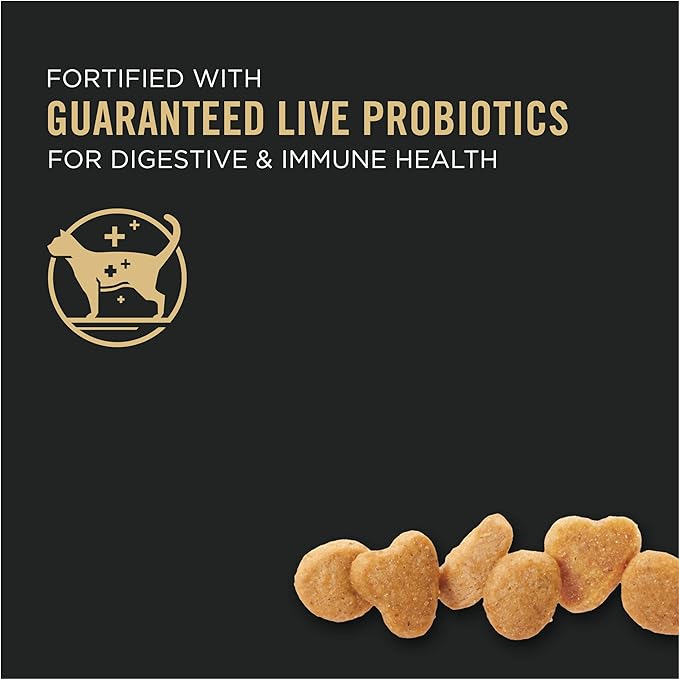 Purina Pro Plan With Probiotics, Sensitive Skin & Stomach, Natural Dry Cat Food, Turkey & Oat Meal Formula - 12.5 lb. Bag