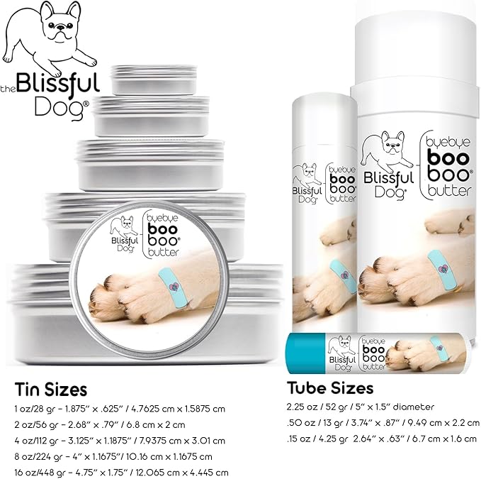 The Blissful Dog Mixed Breed Boo Butter, 2 oz
