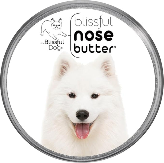 The Blissful Dog Samoyed Unscented Nose Butter - Dog Nose Butter, 4 Ounce