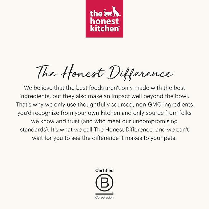 The Honest Kitchen Minced - Grain Free Wet Cat Food with Bone Broth Gravy Variety Pack, 2.8 oz (Pack of 8)