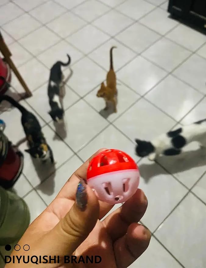 40-Piece Cat Toy Set for Indoor Cats and Kittens (1.5'' - 2.3'', Cat Toys Ultimate Pack)