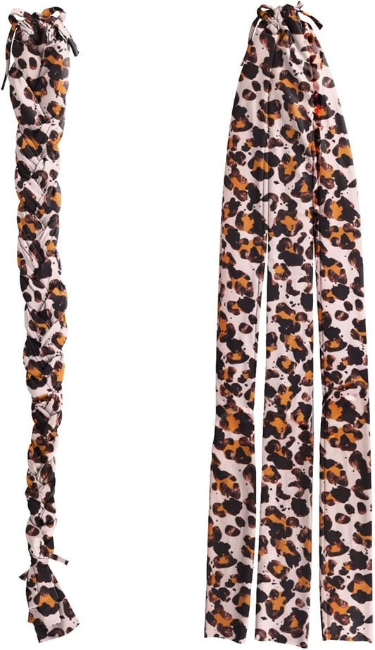 Harrison Howard 3 Tube Stretchy Fabrics Adjustable Closure Lightweight Horse Tail Bag for Horses Braid-in Tail Bag