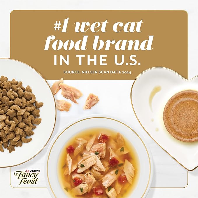 Fancy Feast Gems Pate Cat Food Mousse and a Halo of Savory Gravy Wet Cat Food Variety Pack - (Pack of 12) 4 oz. Boxes