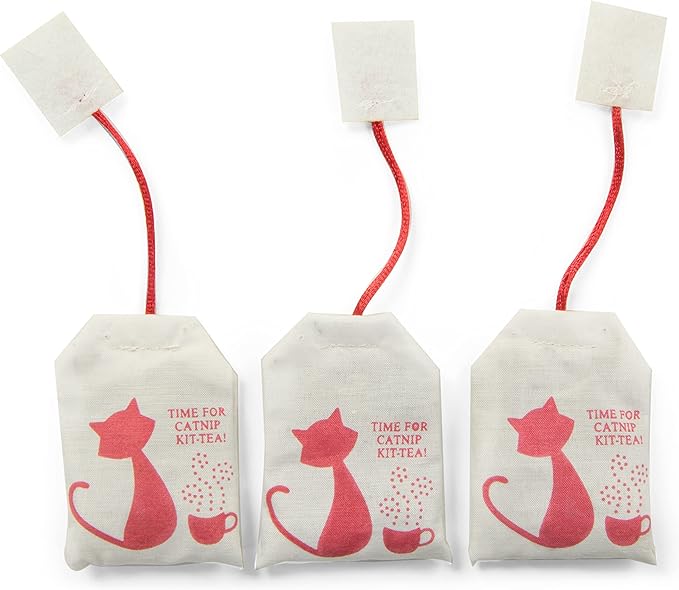 Petlinks (3 Set) Tea Zing Catnip Cat Toys - Randomly Selected Color, 3 Set