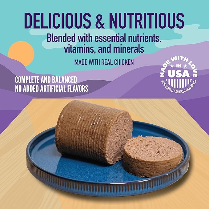 A Strong Heart Canned Wet Cat Food, Mixed Grill Dinner - 13.2 oz Cans (Pack of 12), Made in The USA with Real Chicken & Liver