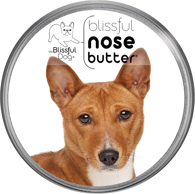 The Blissful Dog Basenji Unscented Nose Butter - Dog Nose Butter, 2 Ounce