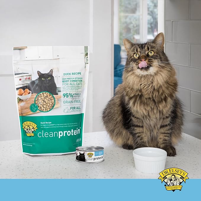 Dr. Elsey's cleanprotein Tuna Recipe Wet Cat Food (Case of 24), 2.75 oz Canned Food