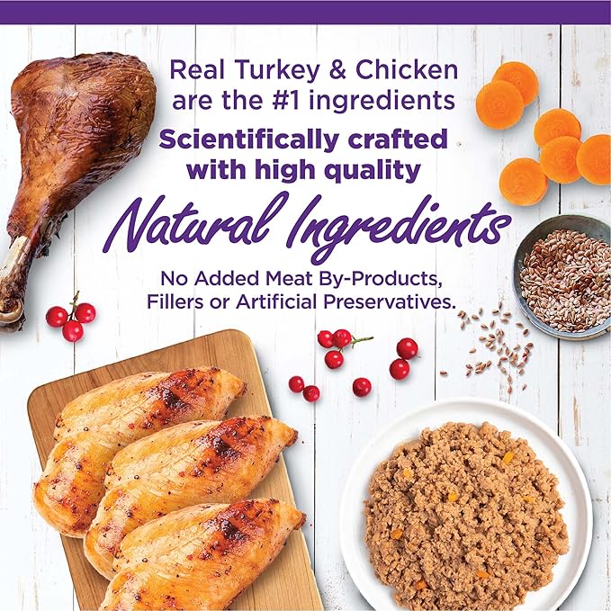 Wellness Complete Health Chicken & Turkey Pate Favorites Variety Pack, 5.5 Ounces Can (Pack of 12)