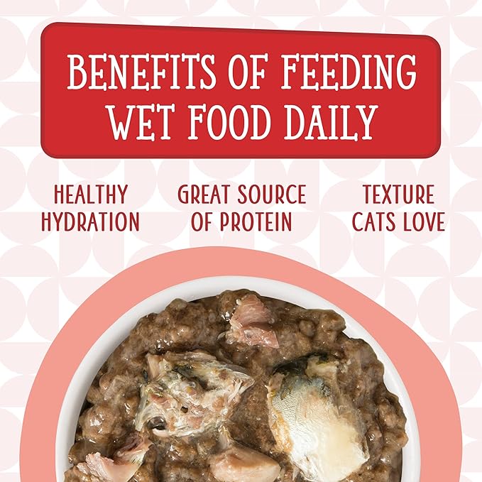 Weruva Cats in The Kitchen, Two Tu Tango with Sardine, Tuna & Turkey Au Jus Cat Food, 6oz Can (Pack of 24)