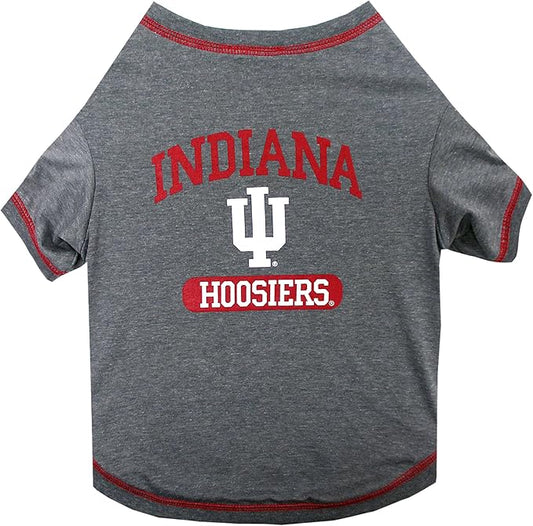 Pets First NCAA Indiana Hoosiers Dog T-Shirt, Medium