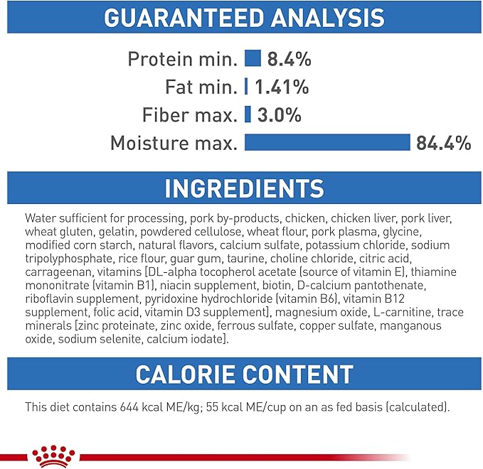 Royal Canin Feline Weight Care Thin Slices in Gravy Canned Adult Wet Cat Food, 3 oz can (24-count)