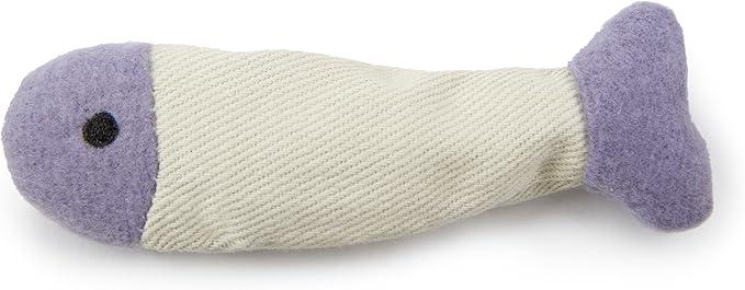 SmartyKat (3 Count) Fish Flop Crinkle Catnip Cat Toys - Multi Color, 3 Count