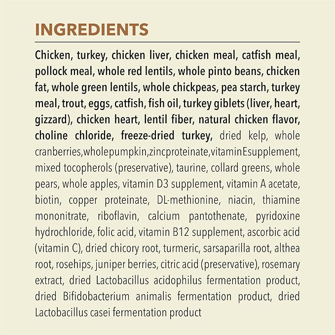 ACANA Highest Protein Meadowlands Grain-Free Dry Cat Food, Free-Run Chicken and Turkey and Chicken Liver Cat Food Recipe, 4lb