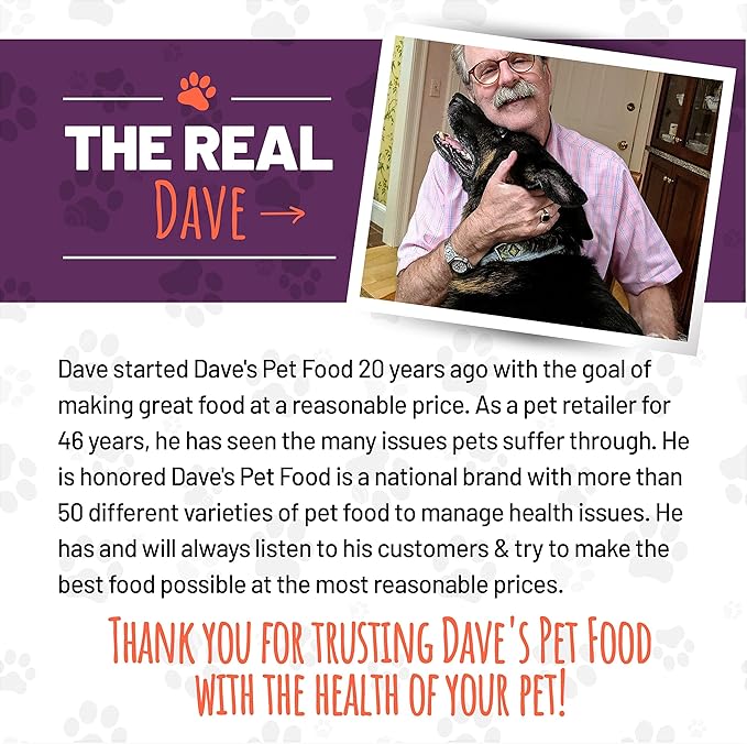 Dave's Pet Food Grain Free Wet Cat Food Pate (Chicken Formula), Made in USA Naturally Healthy Canned, Added Vitamins & Minerals, 5.5 oz Cans (24 Pack)