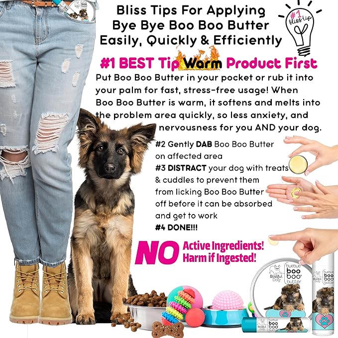 The Blissful Dog 1 oz TIN German Shepherd Booboo Butter