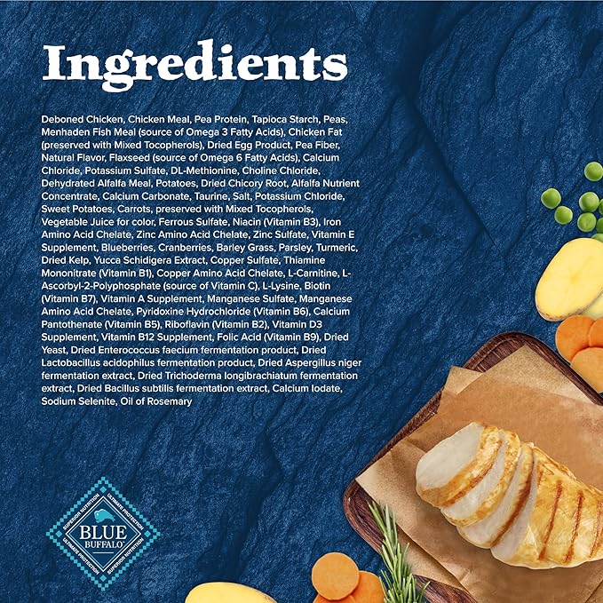 Blue Buffalo Wilderness Nature's Evolutionary Diet High-Protein, Grain-Free Natural Dry Food for Adult Cats, Chicken, 9.5-lb Bag