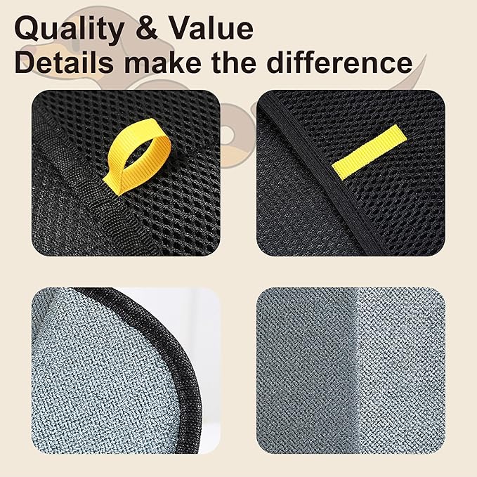 3-Pack Pet Hair Removal Gloves, Remove Dog/Cat Fur from Clothing, Furniture, Bedding & Carpet, – Reusable & Washable Lint Hair Remover for Home & Pet Owners