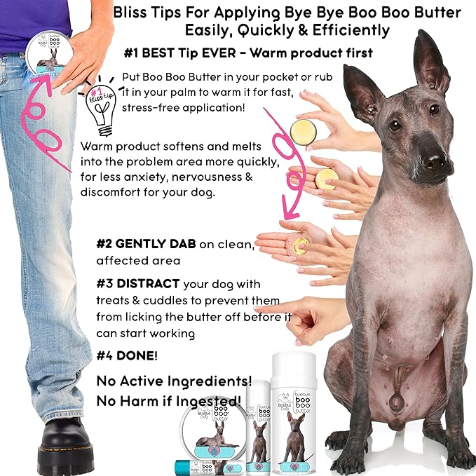 The Blissful Dog Xoloitzcuintli Boo Boo Butter, 1-Ounce