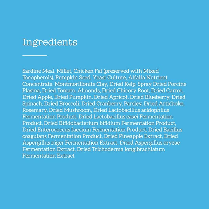 Nature's Logic Sardine Dry Cat Food (1 Pack), 15.4 lb