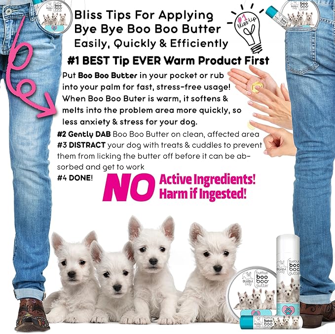 The Blissful Dog West Highland Terrier Boo Butter, 0.15 oz