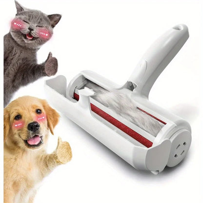Reusable Pet Hair Remover Roller – Dog & Cat Fur Cleaner for Clothes & Sofa